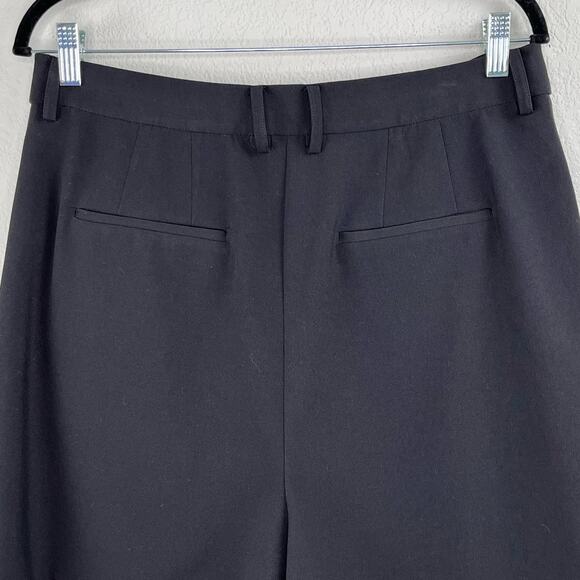 1. State Solid Black Preppy Pleated High Waist Dressy Summer Shorts 4 NWT - Picture 9 of 11